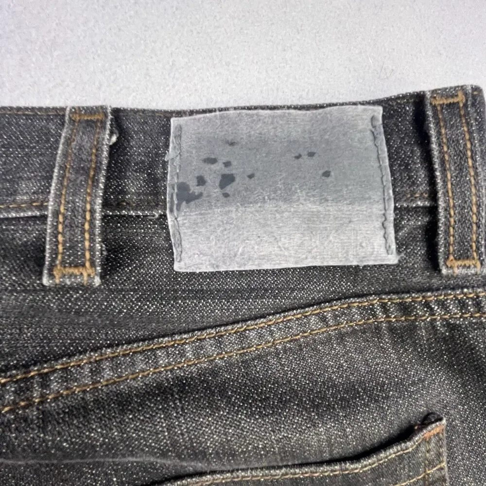 Vintage Levis Silver Tab Baggy Jeans Size 42x30 Black Wide Leg Skater Hip Hop